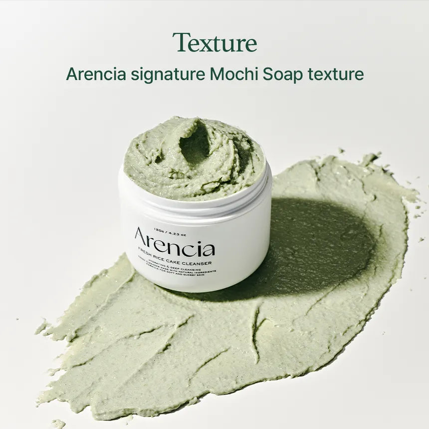 ARENCIA - Fresh Green Rice Mochi Cleanser - 120gr