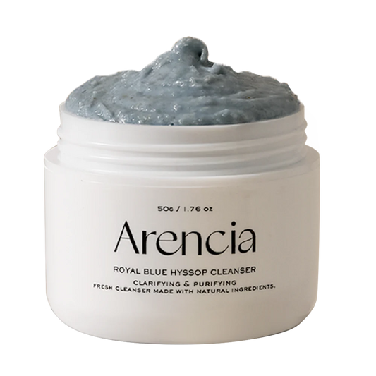 ARENCIA - Fresh Blue Hyssop Rice Mochi Cleanser - 120gr
