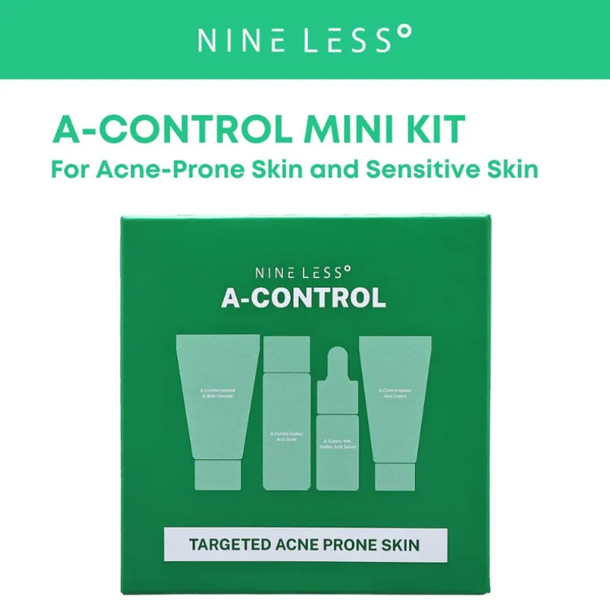 NINELESS - Kit de Viaje de Cuidado Facial A-Control Mini Kit 5